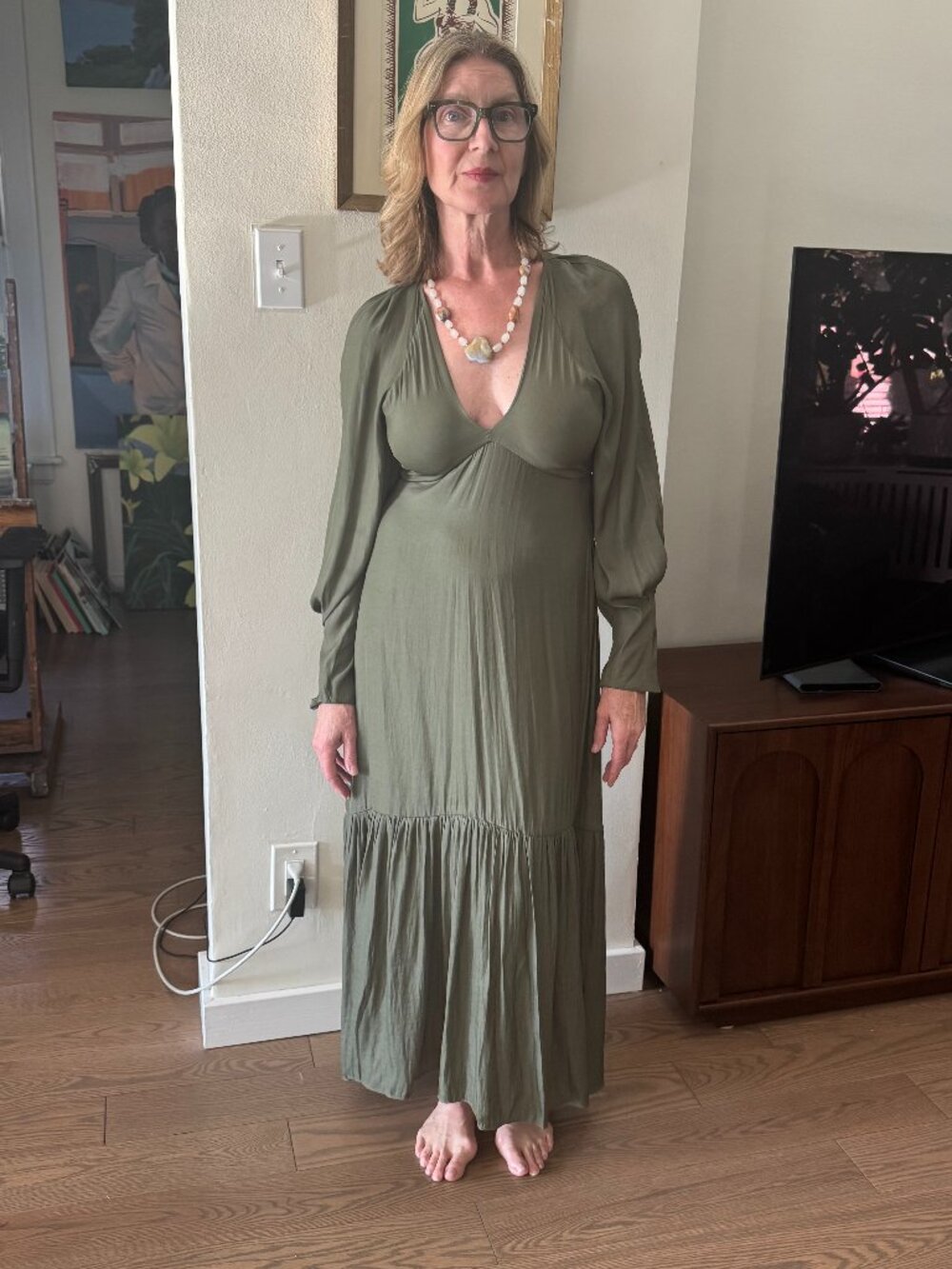 Bohemian Tiered Maxi